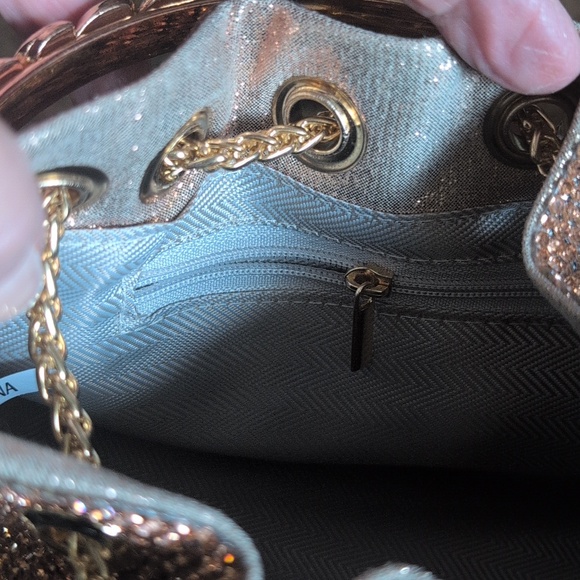 Crystal Rhinestone Crossbody- Handbag - Picture 7 of 8